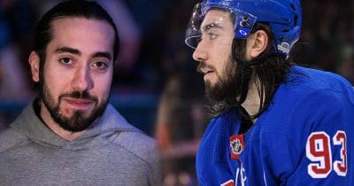 Mika Zibanejad saknades i natt för New York Rangers i NHL.