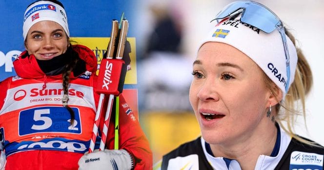 Jonna Sundling nobbar Tour de Ski och Norge jublar för Kristine Stavås Skistad.