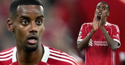 Alexander Isak har skadat sig allvarligt och blir borta en längre tid i Liverpool.