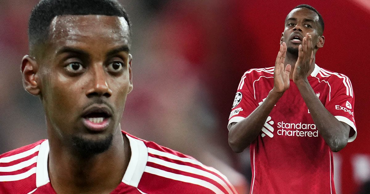 Alexander Isak har skadat sig allvarligt och blir borta en längre tid i Liverpool.