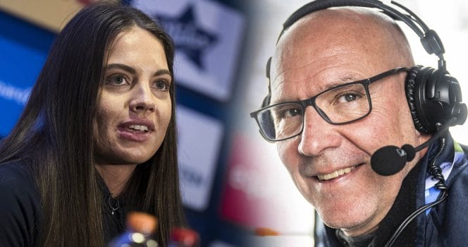 Torgny Mogren pekar ut Kristine Stavås Skistad som det stora hotet mot Sverige.