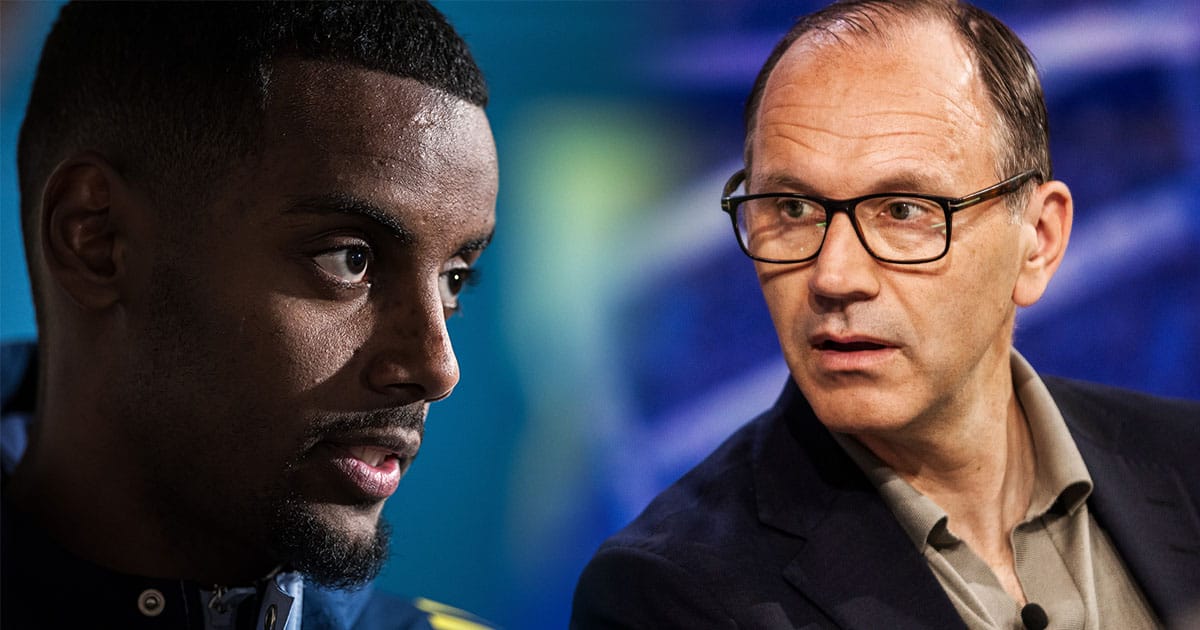 SVT-experten Jonas Erikssons ärlig aord om Alexander Isaks skada.