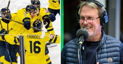 Johan Garpenlövs mäktiga ord om Sverige i JVM