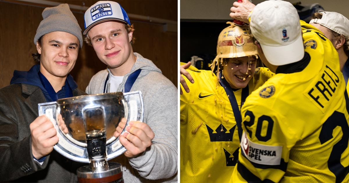 Alfons Freij om firandet efter JVM-guldet