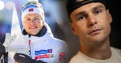 Marcus Grate erkänner vad han tycker om norska rivalen Johannes Hösflot Kläbo.