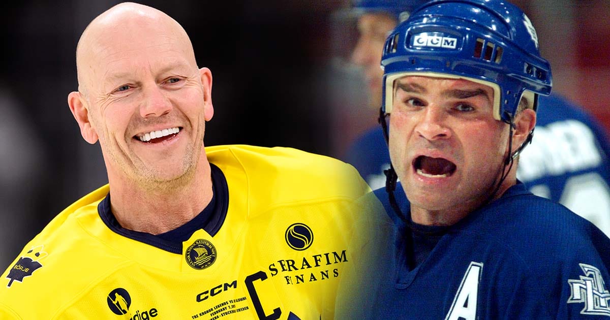 Mats Sundin och Tie Domi var lagkamrater i Toronto Maple Leafs och har fortfarande kontakt i dag.