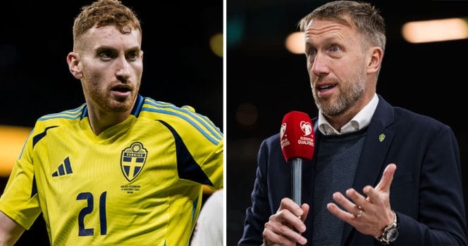Graham Potter om Dejan Kulusevskis skada