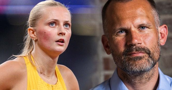 Stefan Holm säger vad han tycker om Nora Lindahls beslut att lämna Sverige.