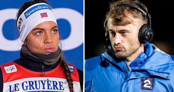 Petter Northug pekar nu ut Kristine Stavås Skistad
