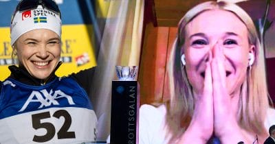 Jonna Sundling riktar sitt varmaste tack till svenska folket efter Jerringpriset.