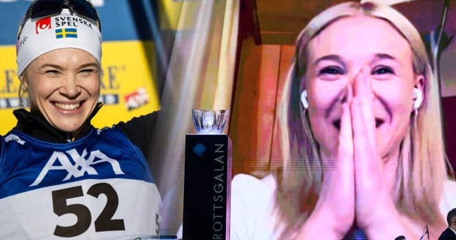 Jonna Sundling riktar sitt varmaste tack till svenska folket efter Jerringpriset.