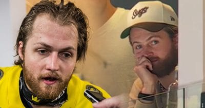 William Nylander har hamnat i blåsväder efter att ha visat långfinger i NHL.