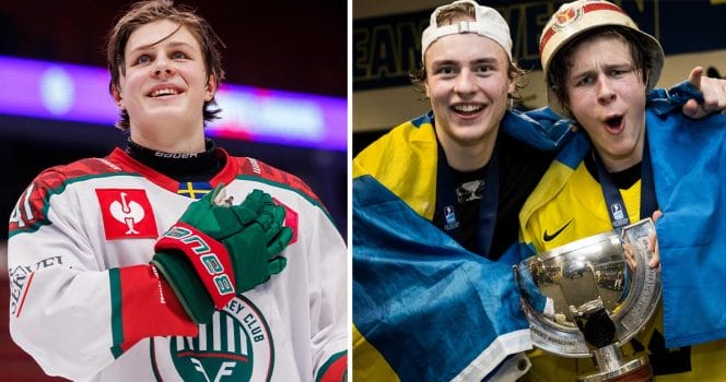 Ivar Stenberg kan bli etta i NHL-draften