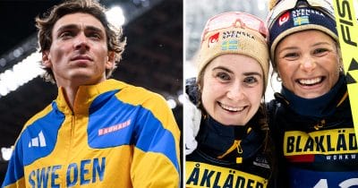 Armand Duplantis nobbar skidlandslaget under OS