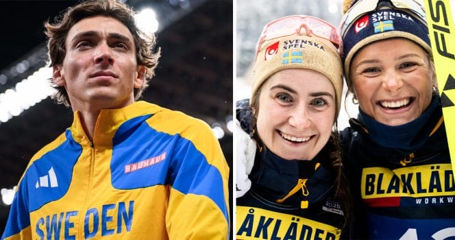 Armand Duplantis nobbar skidlandslaget under OS