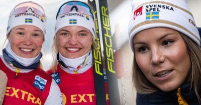 Johanna Hagström väljer ut sin favorit till OS-guldet i sprint mellan Jonna Sundling och Linn Svahn.