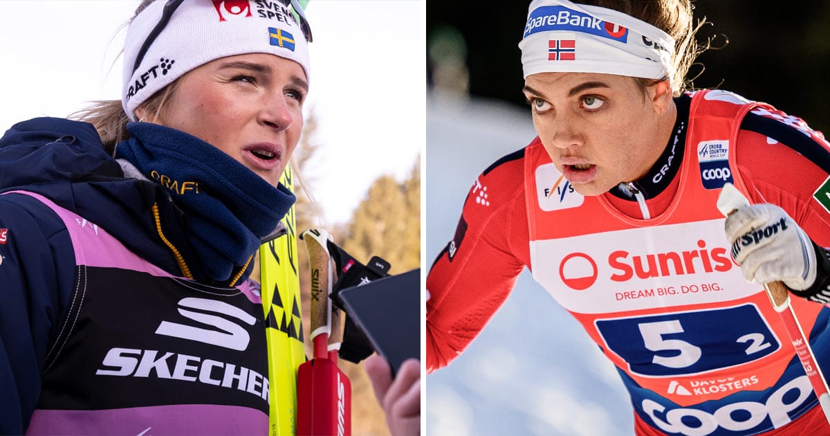 Frida Karlssons syrliga passning till Norge