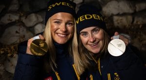 Frida Karlsson och Ebba Andersson bärgade Sveriges första OS-medaljer under vinter-OS 2026 i Milano och Cortina.