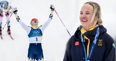 Norska jättehyllningen till Linn Svahn efter OS-guldet i sprint