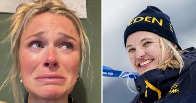 Frida Karlsson i tårar efter Linn Svahns OS-guld