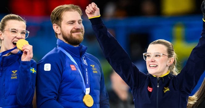 Syskonen Isabell och Rasmus Wranå har vunnit OS-guld i curling.
