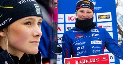 Hannah Karlsson, lillasyster till Frida Karlsson, är också en lovande skidåkare.