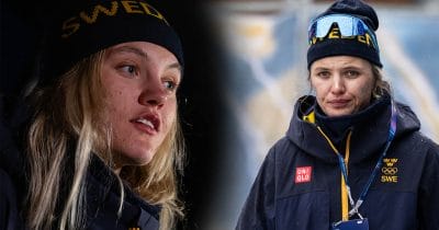 Svenska skidstjärnan Linn Svahn tvingas ställa in sin medverkan i lagsprinten på grund av sjukdom.