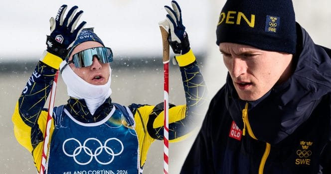 Sebastian Samuelsson var med och tog OS-brons med stafettlaget i skidskytte.