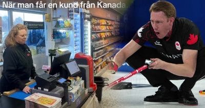 En ICA-butik i Göteborg har gått ut och hånat kanadensiska curlingspelaren Marc Kennedy.