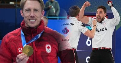Marc Kennedy och Kanadas herrlag har vunnit OS-guld i curling.