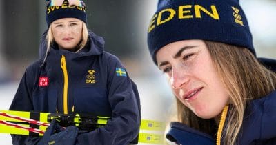 Norska jätteilskan mot Sverige under femmilen på vinter-OS.