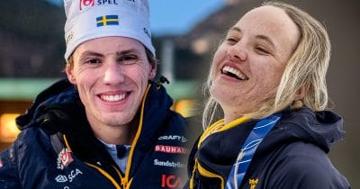 Anton Grahn säger vad han tycker om Linn Svahns OS-guld.