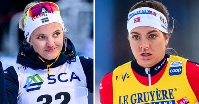 Kristine Stavås Skistad berättar om världscuptävlingen i Falun och konkurrensen med Linn Svahn.