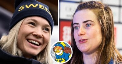 Jonna Sundlin och Ebba Andersson är med som seriefigurer i nya numret av Kalle Anka.