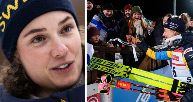 Skidskytten Hanna Öberg hyllas över hela världen efter sin fina gest.