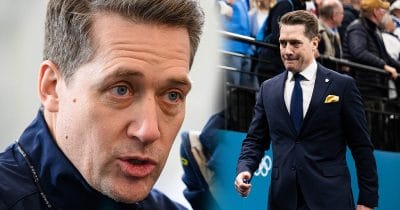 Sam Hallam ser ut att lämna Tre Kronor redan innan hockey-VM.