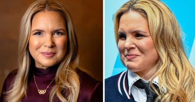 Anja Pärson agerade expert i SVT:s OS-studio.