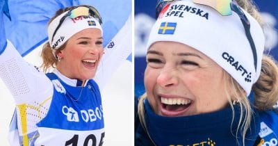 Frida Karlssons svar på de norska hånen under femmilen i Holmenkollen.