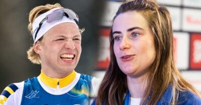 Gustaf Berglund säger hur hans sambo Ebba Andersson vill tröstas.