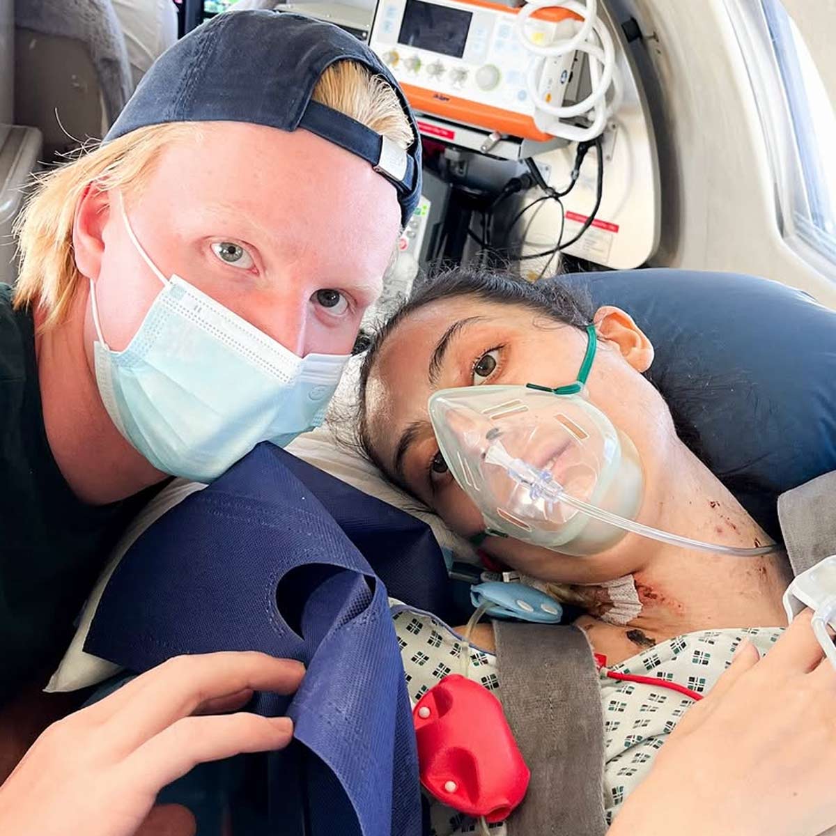 Rasmus Dahlin och Carolina Matovac