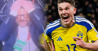 Polska reaktionen på Viktor Gyökeres avgörande mål sprids nu