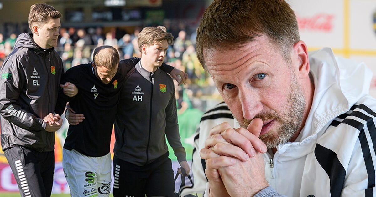 Graham Potters fina ord till VM-kvalhjälten Gustav Lundgren.