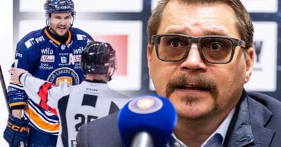 Växjös ilska efter uttåget ur SHL-slutspelet.