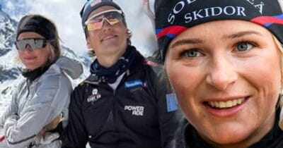 Frida Karlsson och Johannes Hösflot Kläbo syns tillsammans på nya bilder.