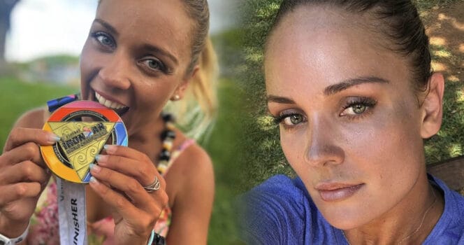 Kvinnliga löparen Mara Flavia Araujo har hittats död under ett tävlingslopp.