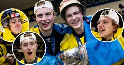 Love Härenstam uttalar sig om sitt JVM-gäng som nu är uttaget till Tre Kronor.