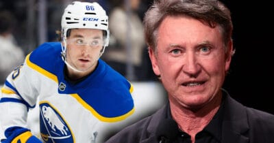 Noah Östlund hyllas av Wayne Gretzky efter succén i NHL
