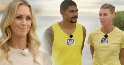 Michel Tornéus och Emma Green säger vad de tycker om Karin Frick som programledare för "Mästarnas mästare".