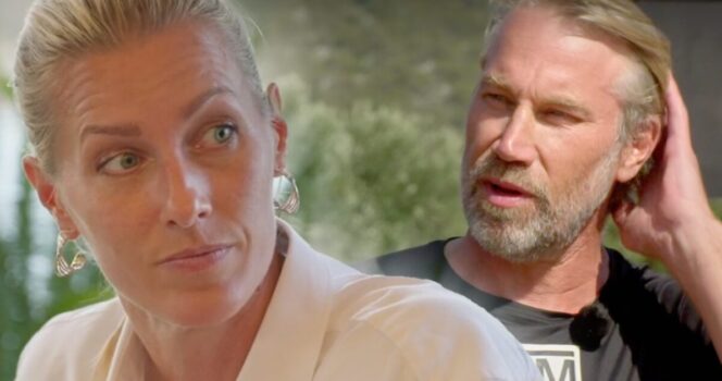 Danijela Rundqvists ord om att tävla ihop med Peter Forsberg i Mästarnas mästare.