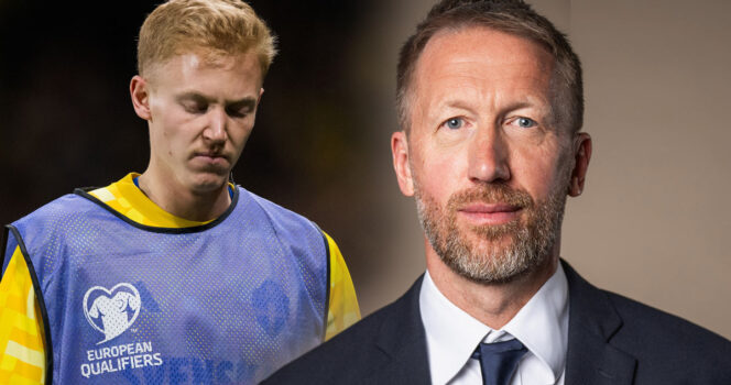 Hugo Larssons klubb rasar mot Graham Potter efter VM-nobben
